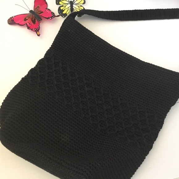 ✅ Worthington Black Crochet Bag - Picture 2 of 6